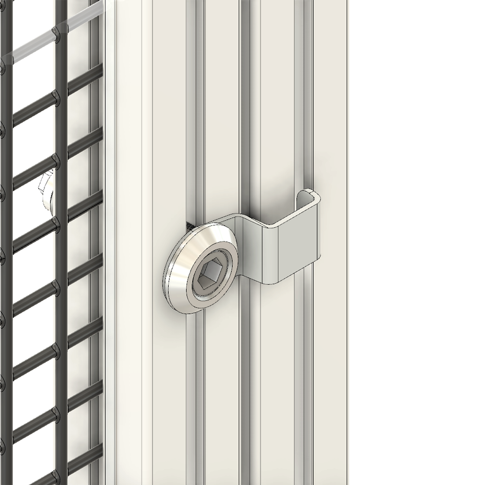 53-020-0 MODULAR SOLUTIONS HANDLE<br>W/ 10MM HEX